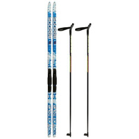 Бренд ЦСТ Комплект лыжный бренд ЦСТ Step, 180/140 (+/-5 см), крепление SNS, цвет микс Бренд ЦСТ