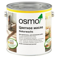 Масло OSMO Dekorwachs Intensive, 3169 черный, 0.75 л