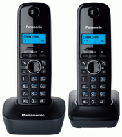 Радиотелефон Panasonic KX-TG1612RUH темно-серый