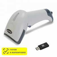 Сканер штрих-кода Mercury (Mertech) CL-2310 BLE Dongle P2D USB White